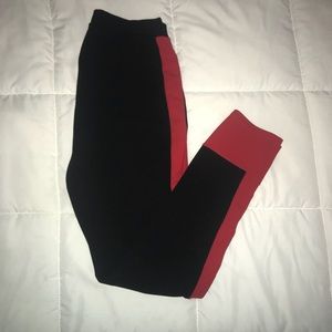 Bohoo track pants. **worn Once**